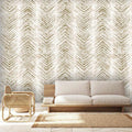 Papel Mural Chevron marrón