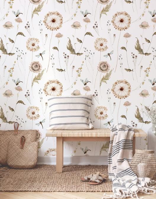 Papel Mural Flora
