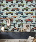 Papel Mural Monsters trucks