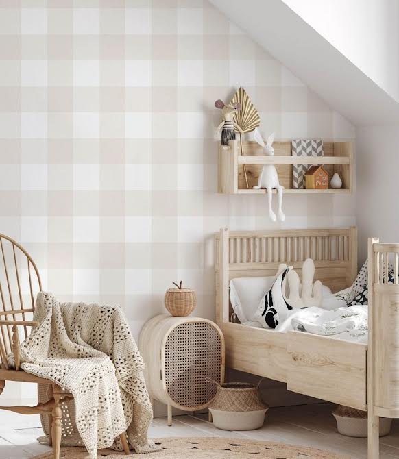 Papel Adhesivo Vichy Beige (Decovinil)