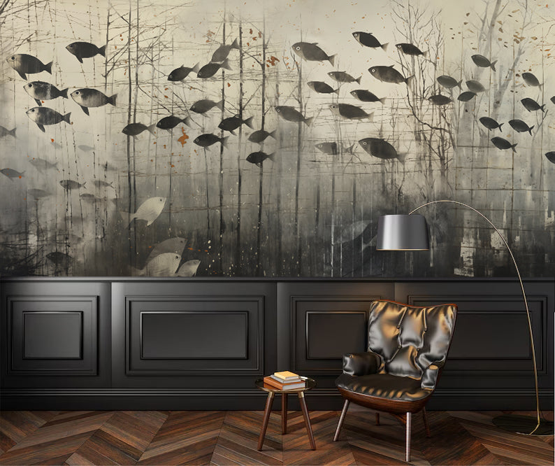 Papel Mural Peces