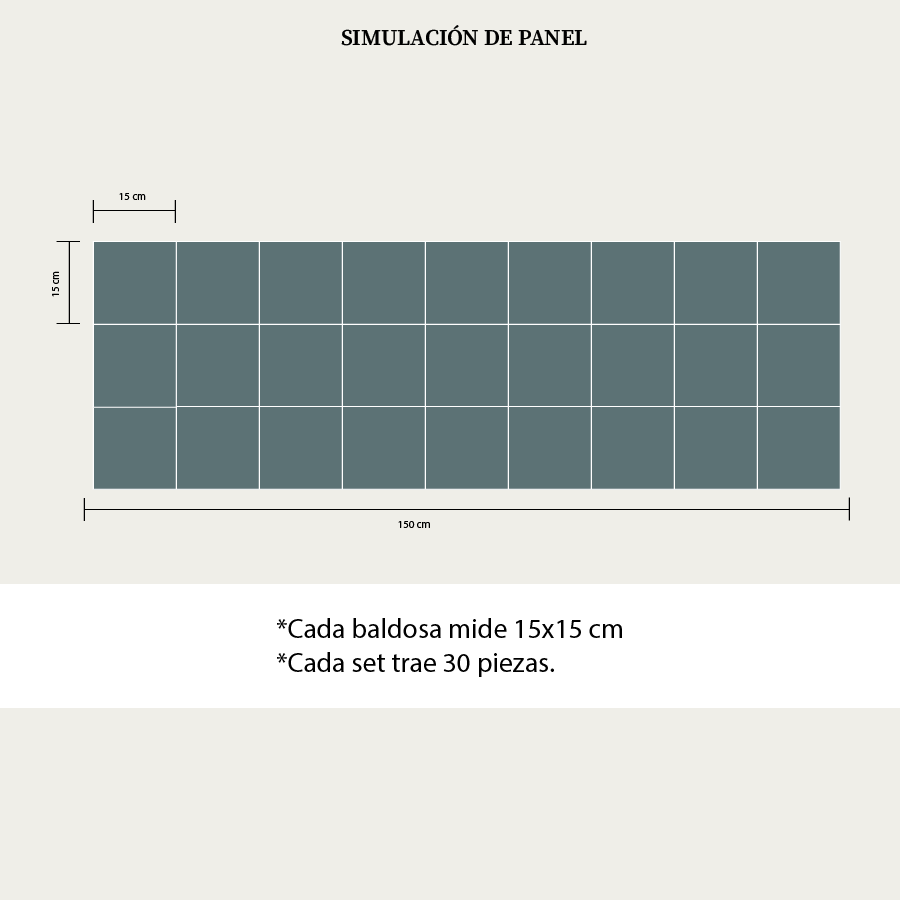 Stckers mini azulejos Hale Navy