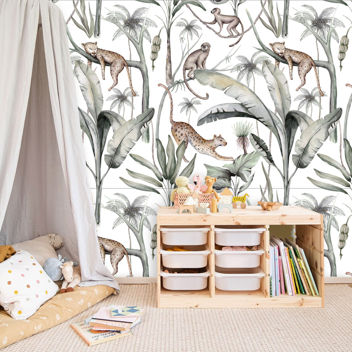 Papel Adhesivo Jungla kids (Decovinil)