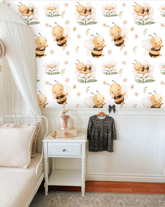 Papel Adhesivo Abejitas (Decovinil)