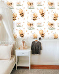 Papel Mural Abejitas