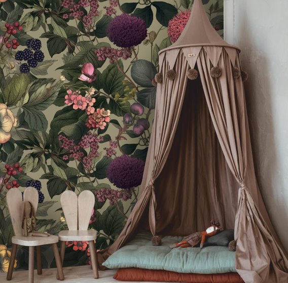 Papel Adhesivo Berries (Decovinil)