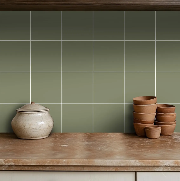 Stickers mini azulejos Olive
