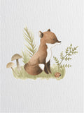 Lámina Decorativa Zorrito