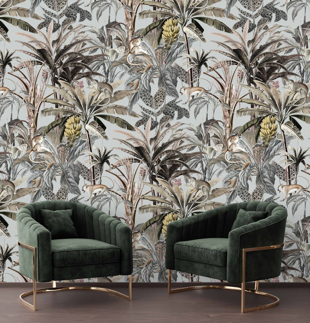 Papel Mural Jungle Chic