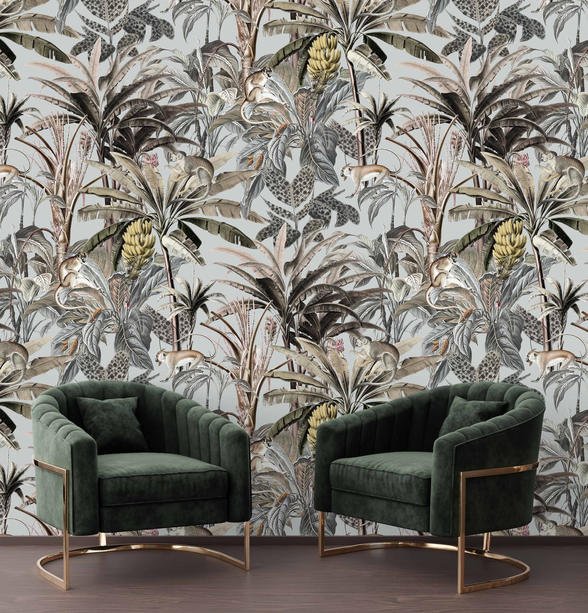 Papel Mural Jungle Chic