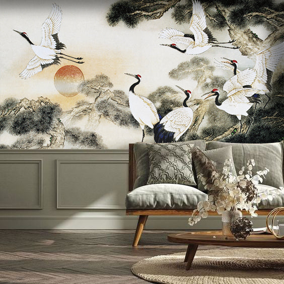 Papel Mural Tsuru