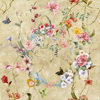 Papel AdhesivoSusurro floral (Decovinil)
