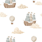 Papel Adhesivo Barcos flotando (Decovinil)