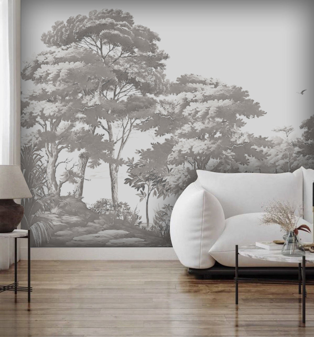 Papel Adhesivo Santuario gris (Decovinil)