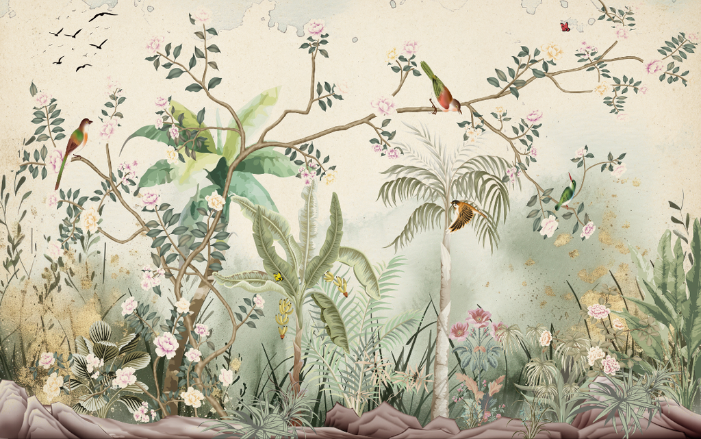 Papel Adhesivo Jardín secreto (Decovinil)