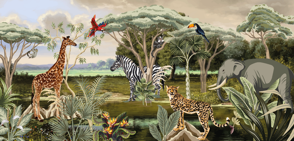 Papel Mural Jungla
