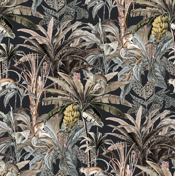 Papel Mural Jungle Chic