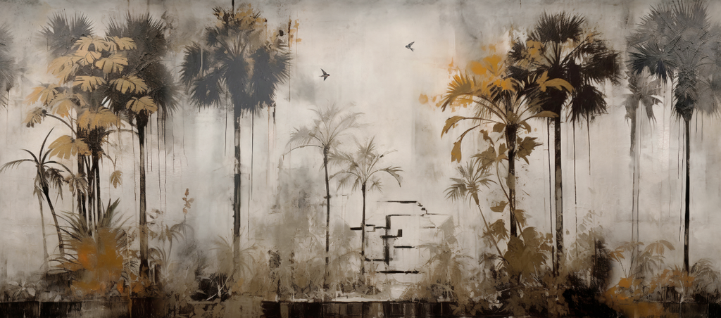 Papel Mural Jungla Industrial