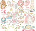Set de estampados textil "María Antonieta".