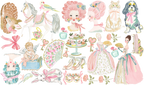 Set de estampados objetos "María Antonieta".