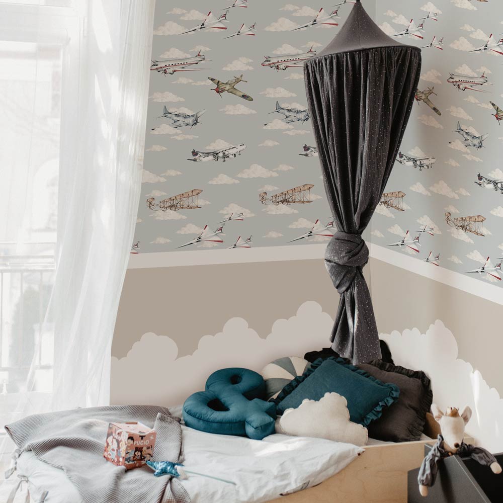 Papel Adhesivo Aviones (Decovinil)