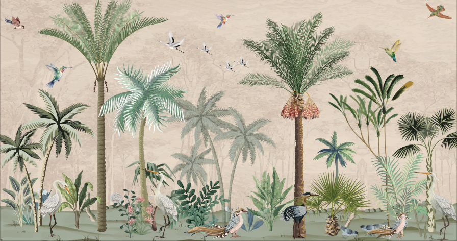 Papel Mural Paraíso tropical