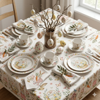 Set de estampados textil "Granja rosa".