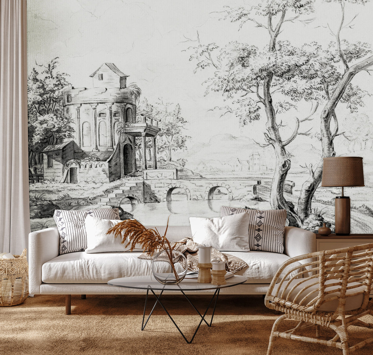 Papel mural Provenza