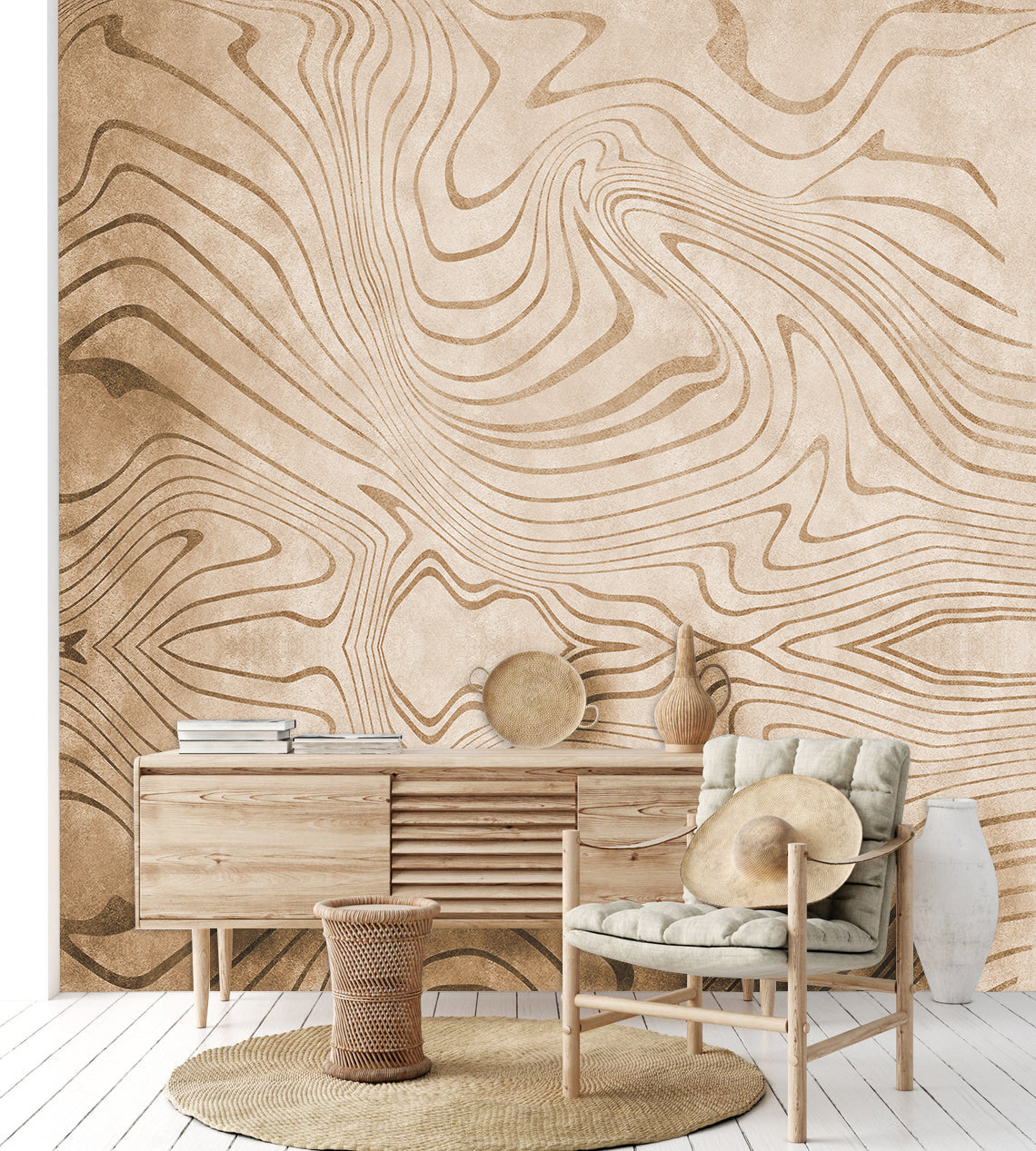 Papel Mural Ondas