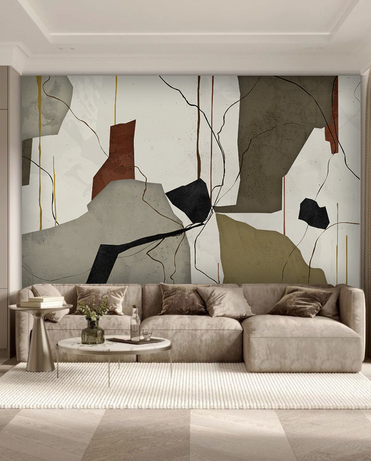 Papel Mural Trazos