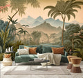 Papel mural  Vintage Trop,