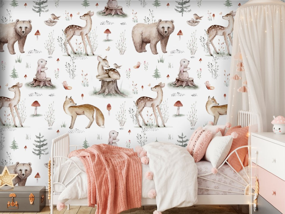 Papel Adhesivo Woodland pattern (Decovinil)