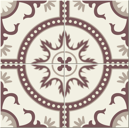 Azulejo Adhesivo Caprice flower
