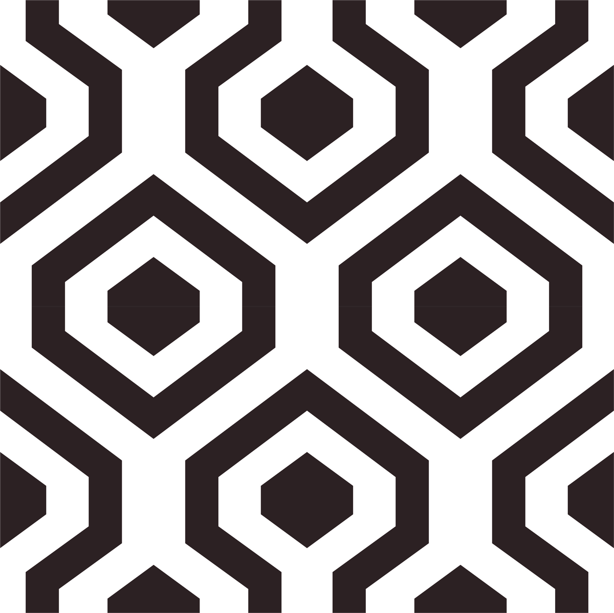 Azulejo Adhesivo Geometric