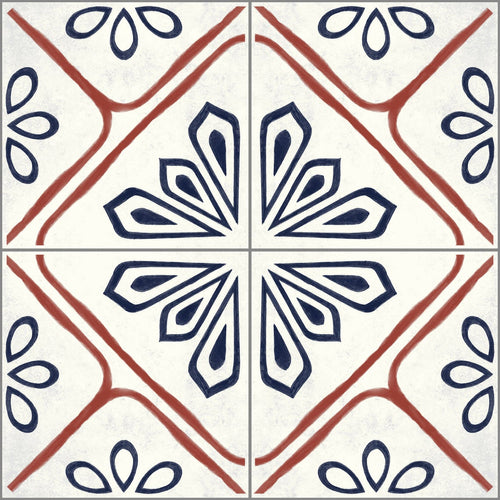 Azulejo Adhesivo Cotto rosso