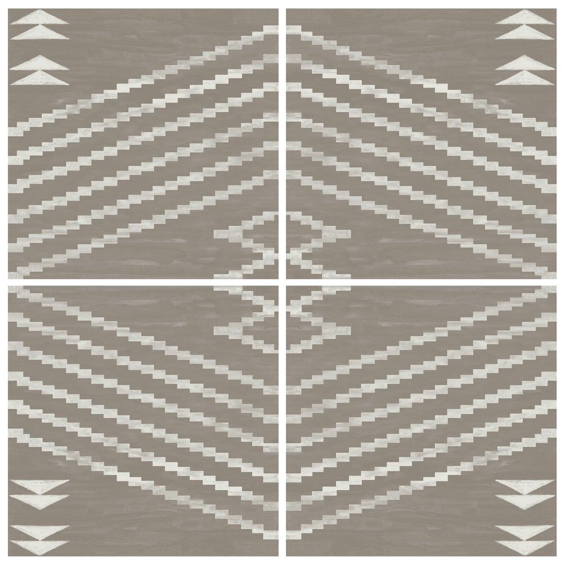 Azulejo Adhesivo Geo cieli brown