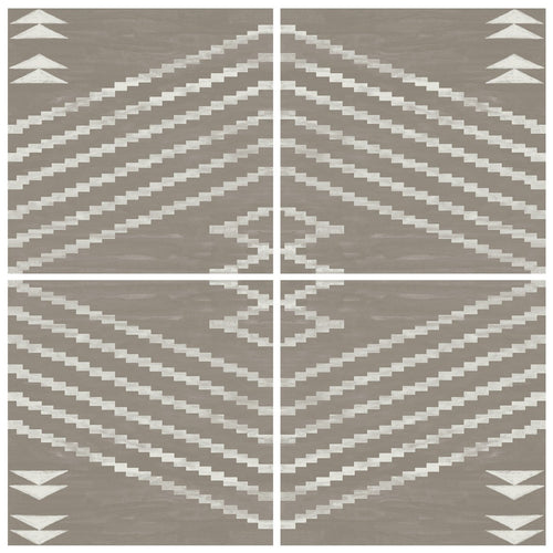 Azulejo Adhesivo Geo cieli brown