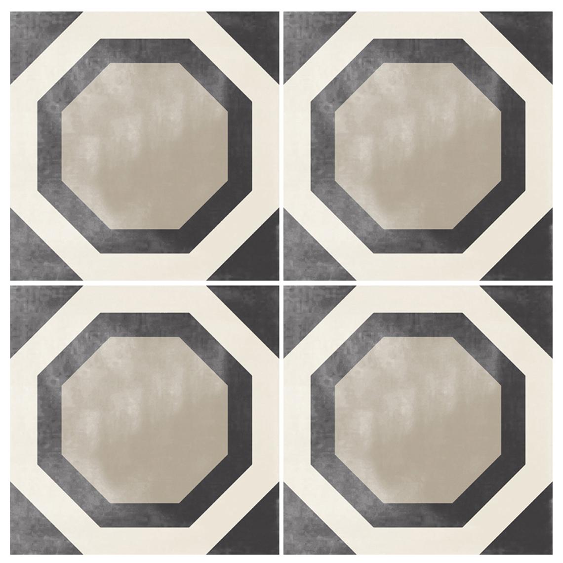 Azulejo Adhesivo Astra Black