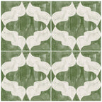 Azulejo Adhesivo Terrades green