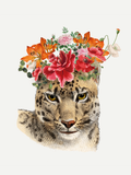 Lámina Decorativa Miss Cheetah