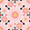 Azulejo Adhesivo Moroccan mix hex